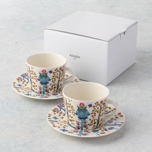 記念品 食器類 iittala(イッタラ) タイカコーヒーカップ&ソーサーホワイトペア